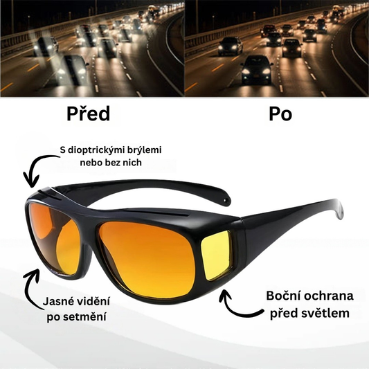 Brýle SafeVision™ – Konec oslňování po setmění